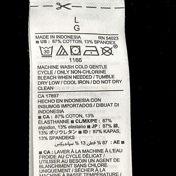 Old Navy Leggings Size Large Black & White - Picture 9 of 9